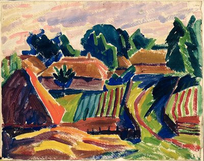 Landscape by Alexej von Jawlensky